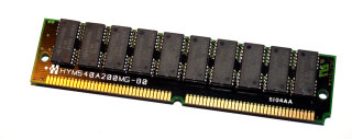 8 MB FPM-RAM 72-pin PS/2 FastPage ECC-Memory 2Mx40  Hyundai HYM540A200MG-80