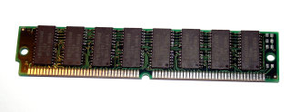 32 MB EDO-RAM  60 ns 72-pin PS/2 non-Parity  Chips: 16x Hyundai HY5116404BT-60