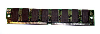 32 MB EDO-RAM  60 ns 72-pin PS/2 non-Parity  Chips: 16x Hyundai HY5117404BT-60