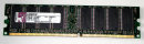 512 MB DDR-RAM PC-2100 nonECC 266 MHz Kingston...
