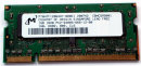 1 GB DDR2 RAM 1Rx8 PC2-6400S DDR2-800   Micron MT8HTF12864HY-800E1