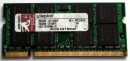 1 GB DDR2 RAM 200-pin SODIMM PC2-5300S  Kingston...