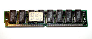 32 MB EDO-RAM 72-pin PS/2  60 ns  Chips: 16x QC 44C400S-60