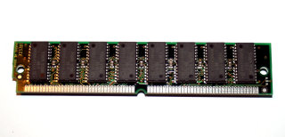 32 MB EDO-RAM  60 ns 72-pin PS/2-Simm  Chips: 16x Hyundai HY51V16404AJ-60