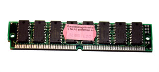 32 MB EDO-RAM 72-pin non-Parity 60 ns PS/2 Simm Chips: 16x Mitsubishi M5M416405DJ-6  4k-Refresh