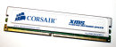 1 GB DDR-RAM 184-pin XMS PC-3200U non-ECC CL2 Corsair...