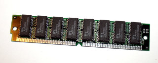 16 MB EDO-RAM 50 ns 72-pin PS/2 Memory Chips:8x Mosel Vitelic V53C511740502K50