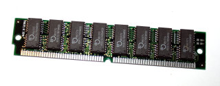 16 MB EDO-RAM 50 ns 72-pin PS/2 Memory Chips:8x Mosel Vitelic V53C517405AK50