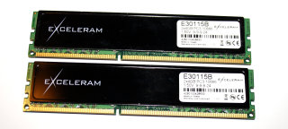8 GB DDR3-RAM (2x 4GB) 240-pin PC3-10666U non-ECC 1,5V  CL9  EXCELRAM E30115B