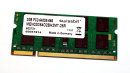 2 GB DDR2 RAM 200-pin SO-DIMM PC2-6400S CL6   Swissbit MEN02G64D2BH2MT-25R