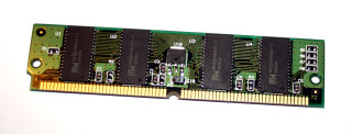 128 MB EDO-RAM 60 ns 72-pin PS/2 Simm 5V/3.3V  Chips: 8x Mostek MK3265405AT-6