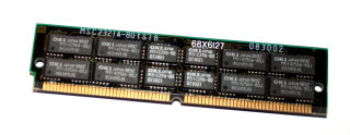 2 MB FPM-RAM mit Parity 72-pin PS/2 80 ns FastPage-Memory  OKI MSC2321A-80YS18