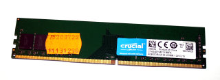 4 GB DDR4-RAM 288-pin PC4-17000 non-ECC 2133MHz  1,2V  CL15   Crucial CT4G4DFS8213.M8FA