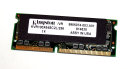 256 MB 144-pin SO-DIMM PC-100  SD-RAM  Kingston...