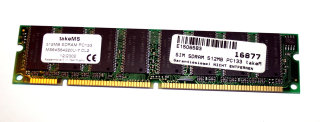512 MB SD-RAM 168-pin PC-133  non-ECC   CL2  takeMS MS64S64220U-7