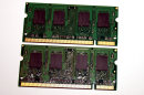 2 GB DDR2 RAM (2x1GB) 200-pin PC2-5300S Apple Laptop Memory Kingston KTA-MB667K2/2G