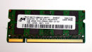 1 GB DDR2-RAM 200-pin SO-DIMM 2Rx8 PC2-5300S CL5  Micron...