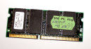 128 MB 144-pin SO-DIMM PC-66 SD-RAM  CL2  NEC MC-4516CB64KS-A10B