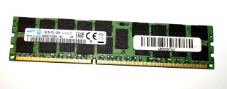 16 GB DDR3-RAM 240-pin Registered ECC 2Rx4 PC3L-12800R CL11 Samsung M393B2G70QH0-YK0   nicht für PC!