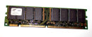 256 MB SD-RAM 168-pin PC-100U non-ECC  3,3V  CL3  Samsung KMM366S3323T-GL