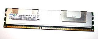 4 GB DDR3-RAM Registered ECC 2Rx4 PC3-10600R Samsung M393B5170EH1-CH9   nicht für PCs!