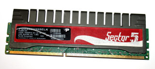 2 GB DDR3-RAM 240-pin PC3-10600U non-ECC Patriot PGV34G1333ELK  Sector5  1,65V