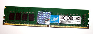 8 GB DDR4-RAM 288-pin PC4-17000 non-ECC  CL15  Crucial CT8G4DFD8213.C16FHP
