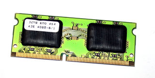 32 MB EDO SO-DIMM 144-pin 3,3V  60ns Optosys 464 43E 4GBB-6/1   Marder/3