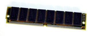 16 MB EDO-RAM 72-pin PS/2  60 ns  Chips: 8x Fujitsu 8117805A-60