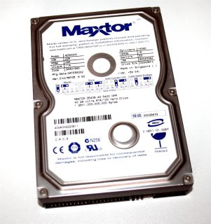 40 GB Harddisk 3,5" IDE Maxtor D540X-4D Model 4D040H2  ATA-100, 2 MB Cache, 5400 rpm