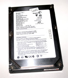 80 GB Festplatte 3,5" IDE Seagate Barracuda ST380011A   ATA-100, 2 MB Cache, 7200 U/min
