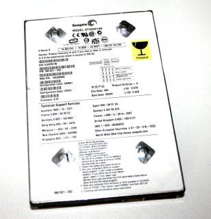 20 GB Festplatte 3,5" IDE Seagate U Series ST320014A   ATA-100, 2 MB Cache, 5400 U/min