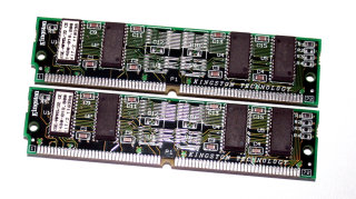 32 MB EDO-RAM  (2x 16 MB) non-Parity 60 ns 72-pin PS/2  Kingston KSE-NPM5/32