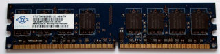 1 GB DDR2-RAM 240-pin 2Rx8 PC2-5300U non-ECC  Nanya NT1GT64U8HB0BY-3C