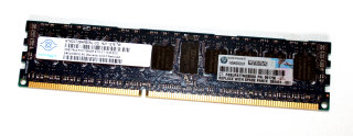 4 GB DDR3-RAM 240-pin Registered ECC 1Rx4 PC3-10600R Nanya NT4GC72B4PB0NL-CG  nicht für PC!