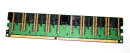 256 MB DDR-RAM 184-pin PC-2700U non-ECC  Micron...