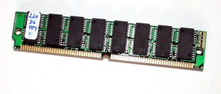 32 MB EDO-RAM  non-Parity  PS/2-Simm 60 ns  Chips:16x NEC 4216405-60