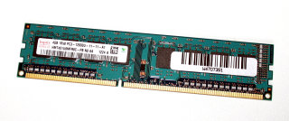 4 GB DDR3-RAM 240-pin non-ECC 1Rx8 PC3-12800U  Hynix HMT451U6MFR8C-PB N0 AA