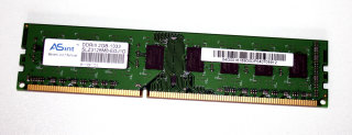 2 GB DDR3-RAM 240-pin PC3-10600U non-ECC CL9   ASint SLZ3128M8-EDJ1D