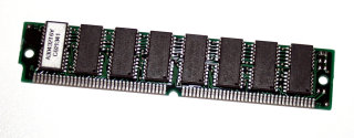 16 MB EDO-RAM 72-pin PS/2 non-Parity 60 ns  Chips: 8x Motorola MCM517405DJ60