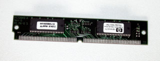 4 MB EDO-RAM 72-pin PS/2 Simm non-Parity 60 ns Mitsubishi MH1M325BNXJ-6   HP 1818-6171