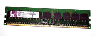 512 MB DDR2-RAM 240-pin PC2-5300E ECC-Memory Kingston KVR667D2E5/512  9905320