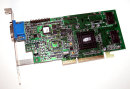 AGP-Grafikkarte ATI 3D Rage 128  3,3V AGP 16 MB SD-RAM...