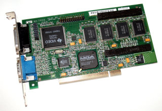 PCI-Grafikkarte Matrox Millenium II MIL2P/8I mit 8 MB WRAM Video-Memory