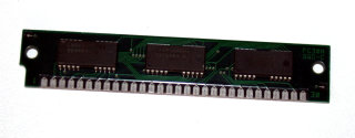 1 MB SIMM Memory 30-pin 80 ns 3-Chip 1Mx9 Parity Mitsubishi MH1M09A0AJ-8