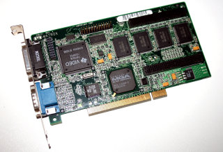 PCI Videocard Matrox Millenium II MIL2P/4/220 mit 4 MB WRAM Video-Memory