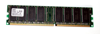 256 MB DDR-RAM 184-pin PC-2700U non-ECC  Samsung M368L3223CTL-CB3