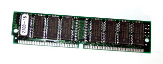16 MB FPM-RAM  non-Parity 60 ns PS/2-Simm Chips: 8x Hitachi HM5117400BS6