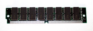 16 MB EDO-RAM  non-Parity 60 ns 72-pin PS/2 Memory  Chips:8x Mostek MK427405-6