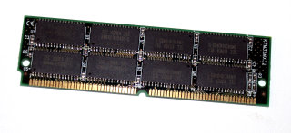 64 MB EDO-RAM  non-Parity 60 ns 5V 72-pin PS/2  Chips: 8x Samsung KM44C16104BS-5